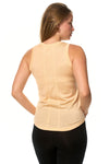 Women's Merino Wool Basic Tank Top Peach