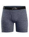 Herren Merino Boxershorts 170 Navy Grey (1er Pack)