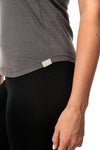 Basic Tanktop aus Merinowolle für Damen Perfect Grey