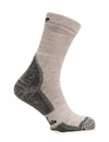 Wandersocken aus Merinowolle - (2er-Pack) Nebelgrau