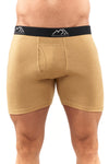 Herren Merino Boxershorts 170 Brief Camel (1er Pack)