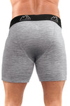 Herren-Boxershorts Merino 170 Heathered Grey (2er-Pack)