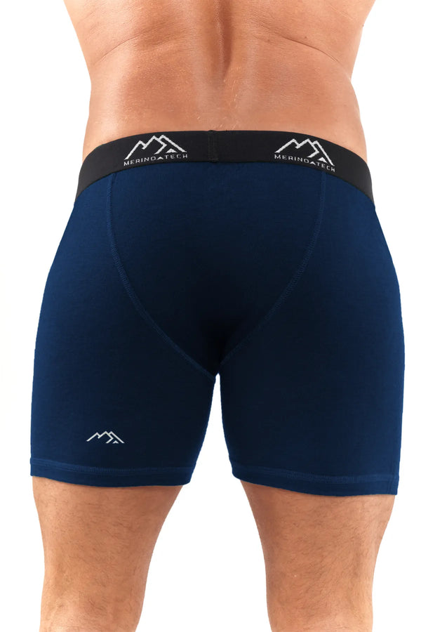 Herren Merino Boxershorts 170 Brief Midnight Navy (1er Pack)