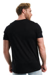 Herren Merino T-Shirt 165 Black Ink (+Socken)