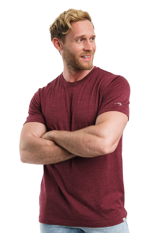 Men's Merino T-shirt 165 Burgundy