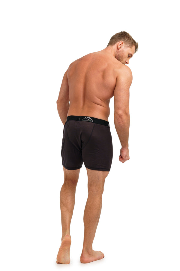 Herren Merino Boxershorts 120 Anthrazit (1er Pack)