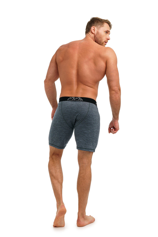 Herren Merino Boxershorts 170 Iron Extra Long (1er Pack)