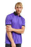 Herren Merino Polo 165 Lavendel