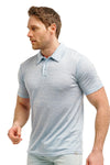 Men's Merino Polo 165 Arctic Ice