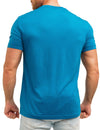 Sportliches Merino-T-Shirt für Herren Maya Blue