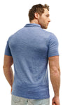 Men's Merino Polo 165 Deep Blue