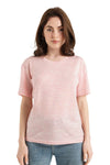 Damen Merino T-Shirt 165 Heather Pink | Rundhals