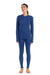 Damen Merino Thermo-Set 165 Windsor Blue