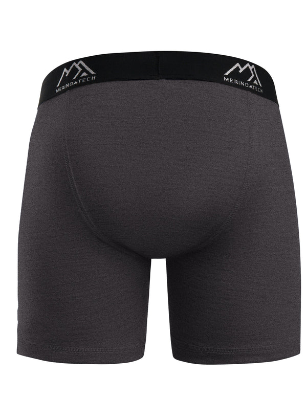 Herren Merino Boxershorts 120 Anthrazit (1er Pack)