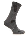 Merino Wool Hiking Socks - (Pack of 3) Light Grey