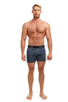 Herren Merino Boxershorts 170 Navy Grey (1er Pack)