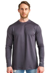 260 Merino Base Layer Langarmshirt Dark Charcoal – Herren