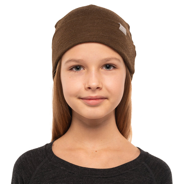 Kids' Beanie Turtle Green