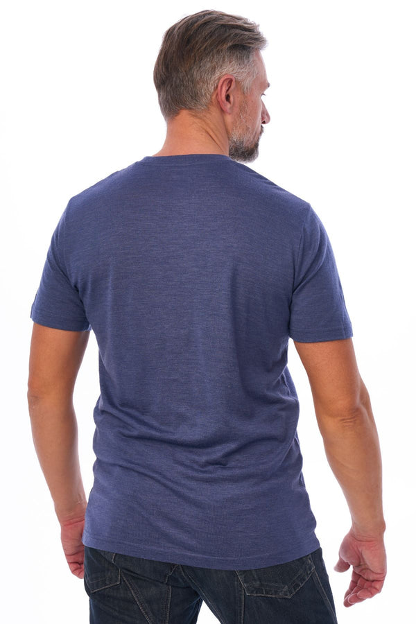 Herren Merino T-Shirt 165 Marineblau