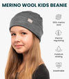 Kids' Beanie Grey Melange