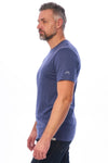 Herren Merino T-Shirt 165 Marineblau