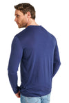 Herren Merino Langarmshirt 170 Navy