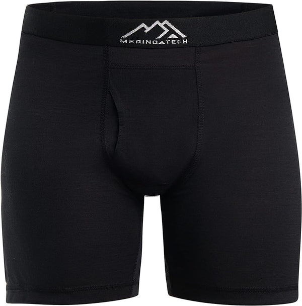 Herren Merino Boxershorts 150 Schwarz (1er Pack)