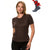 Women's Merino T-shirt 165 Chocolate | Crewneck (+socks)