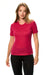 Damen Merino T-Shirt 165 Magenta | Rundhalsausschnitt (+Socken)