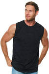 Tanktop aus Merinowolle für Herren, Anthrazit