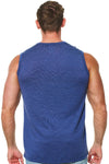 Tanktop aus Merinowolle für Herren Windsor Blue