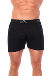 Herren Merino Boxershorts 170 Schwarz (2er Pack)