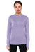 Damen Merino Langarmshirt 170 Iris Lila