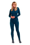 Damen Merino Thermo-Set 250 Deep Teal