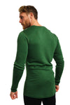 Herren Merino Longsleeve 250 Oliv