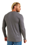 Men's Merino Long Sleeve 165 Perfect Grey +Socks