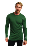 Paar-Longsleeve Merino 250 Oliv 