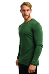 Herren Merino Longsleeve 250 Oliv