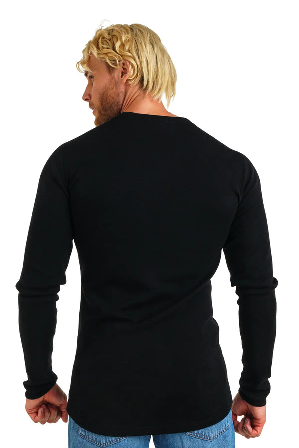 Men's Merino Long Sleeve 320 Black