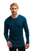 Merino Langarmshirt 250 für Herren, Deep Teal