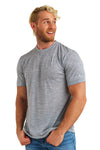 Herren Merino T-Shirt 165 Grau meliert