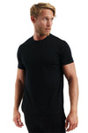Herren Merino T-Shirt 165 Jet Black