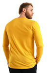 Herren Merino Langarmshirt 165 Gold