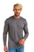Men's Merino Long Sleeve 165 Perfect Grey +Socks