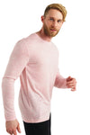 Herren Merino Langarmshirt 165 Pale Coral