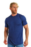 Herren Merino T-Shirt 165 Windsor Blau