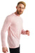 Herren Merino Langarmshirt 165 Pale Coral