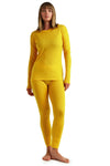 Damen Merino Thermo-Set 165 Gold