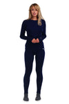 Damen Merino Thermo-Set 250 Navy