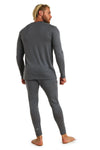 Herren Merino Thermo Set 165 Perfect Grey 